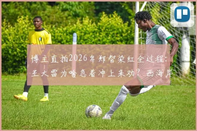 博主直拍2026年郑智染红全过程:王大雷为啥急着冲上来劝?西海岸教练组都拉不住,现场视频动图还原